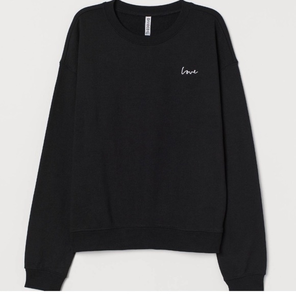 Black pullover sweatshirt. Small - Picture 2 of 9